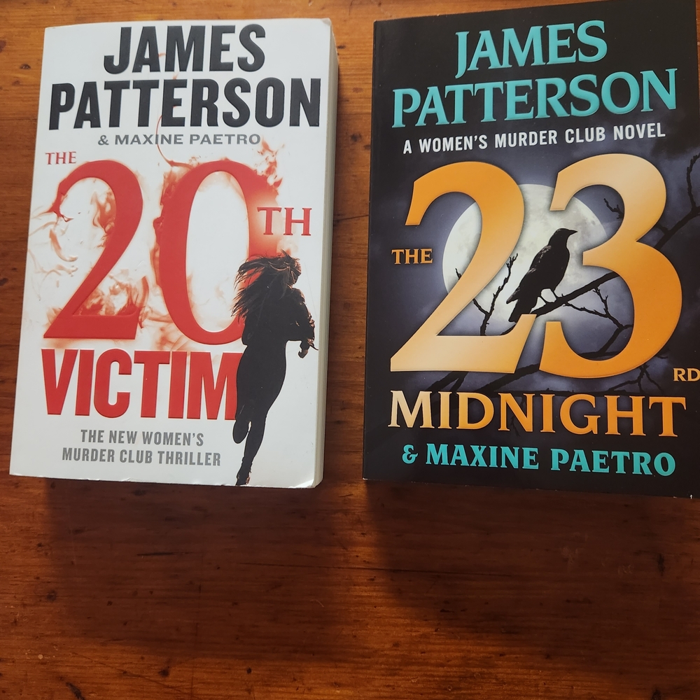 James Patterson Book Set - The 20th Victim & The 23rd Midnight